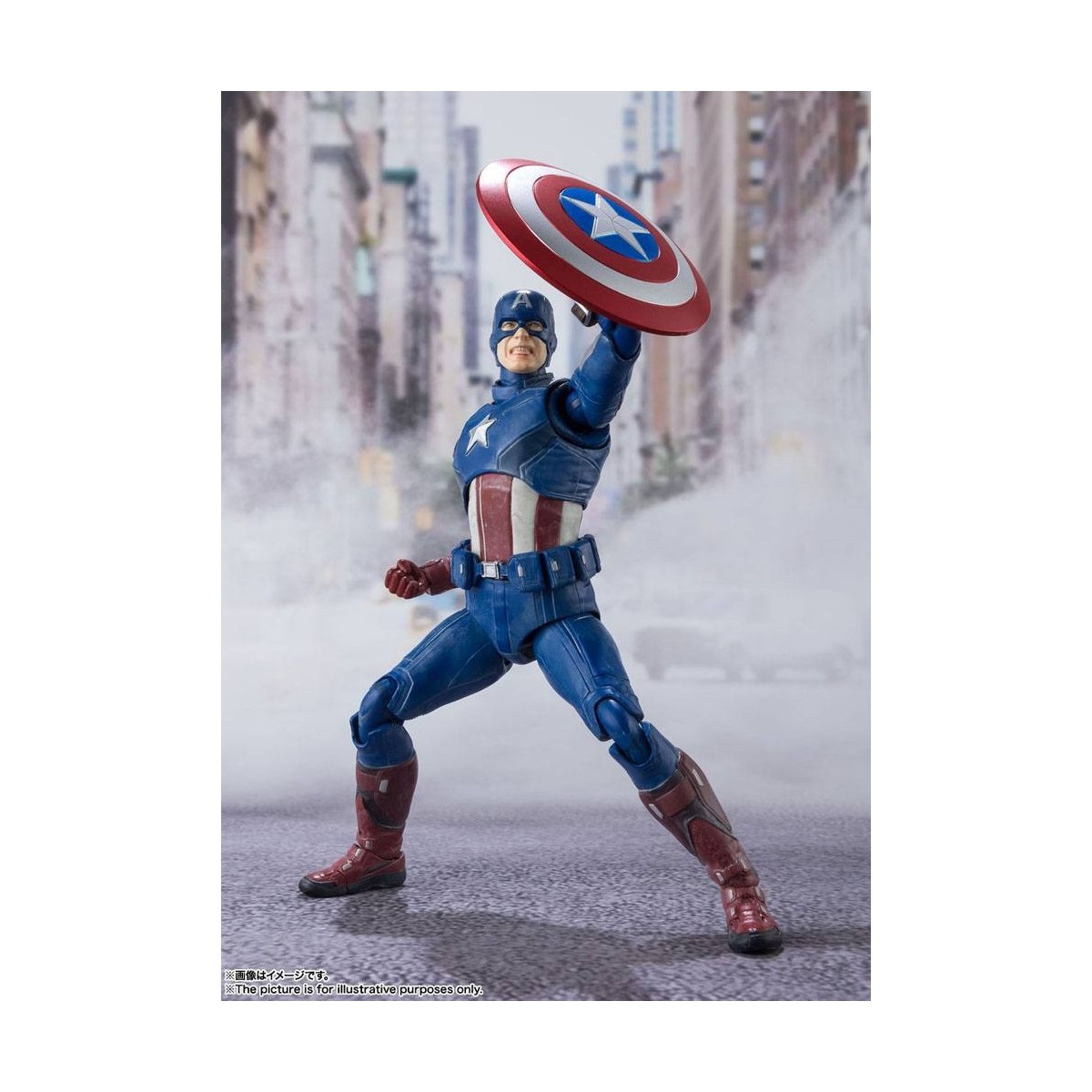 Bandai/Tamashii - Marvel - Avengers Assemble CAPTAIN AMERICA - SH Figuarts SHF