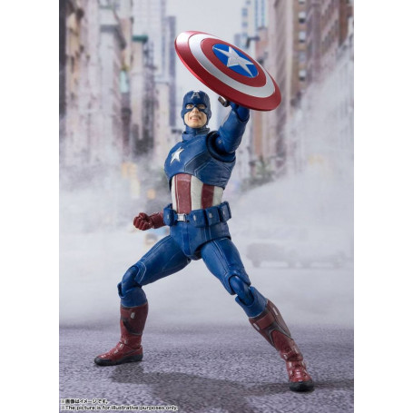 Bandai/Tamashii - Marvel - Avengers Assemble CAPTAIN AMERICA - SH Figuarts SHF