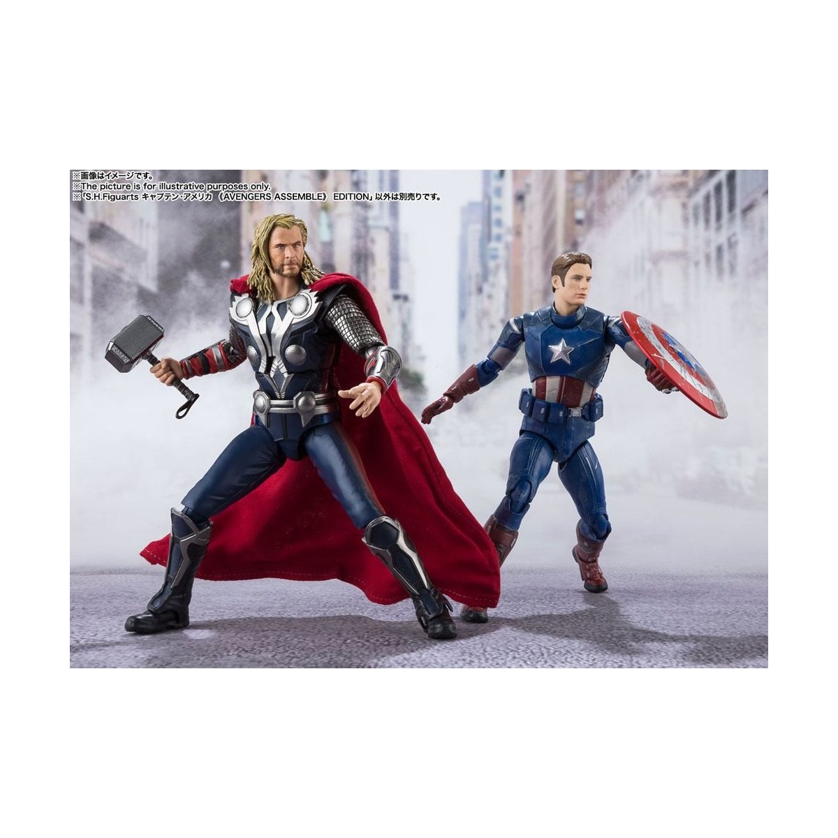 Bandai/Tamashii - Marvel - Avengers Assemble CAPTAIN AMERICA - SH Figuarts SHF