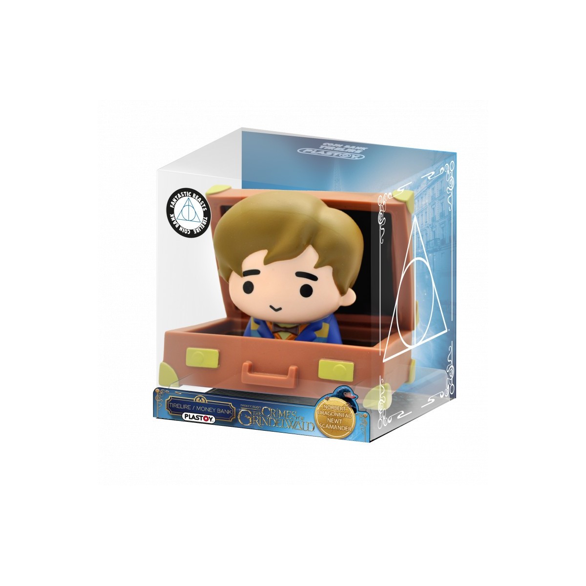 Plastoy Moneybox - Les Animaux Fantastiques Chibi PVC - Norbert Dragonneau