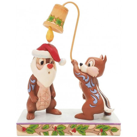 Enesco Disney Traditions Tic and Tac Noel