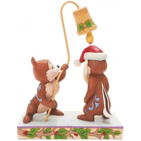 Enesco Disney Traditions Tic and Tac Noel