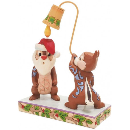 Enesco Disney Traditions Tic and Tac Noel