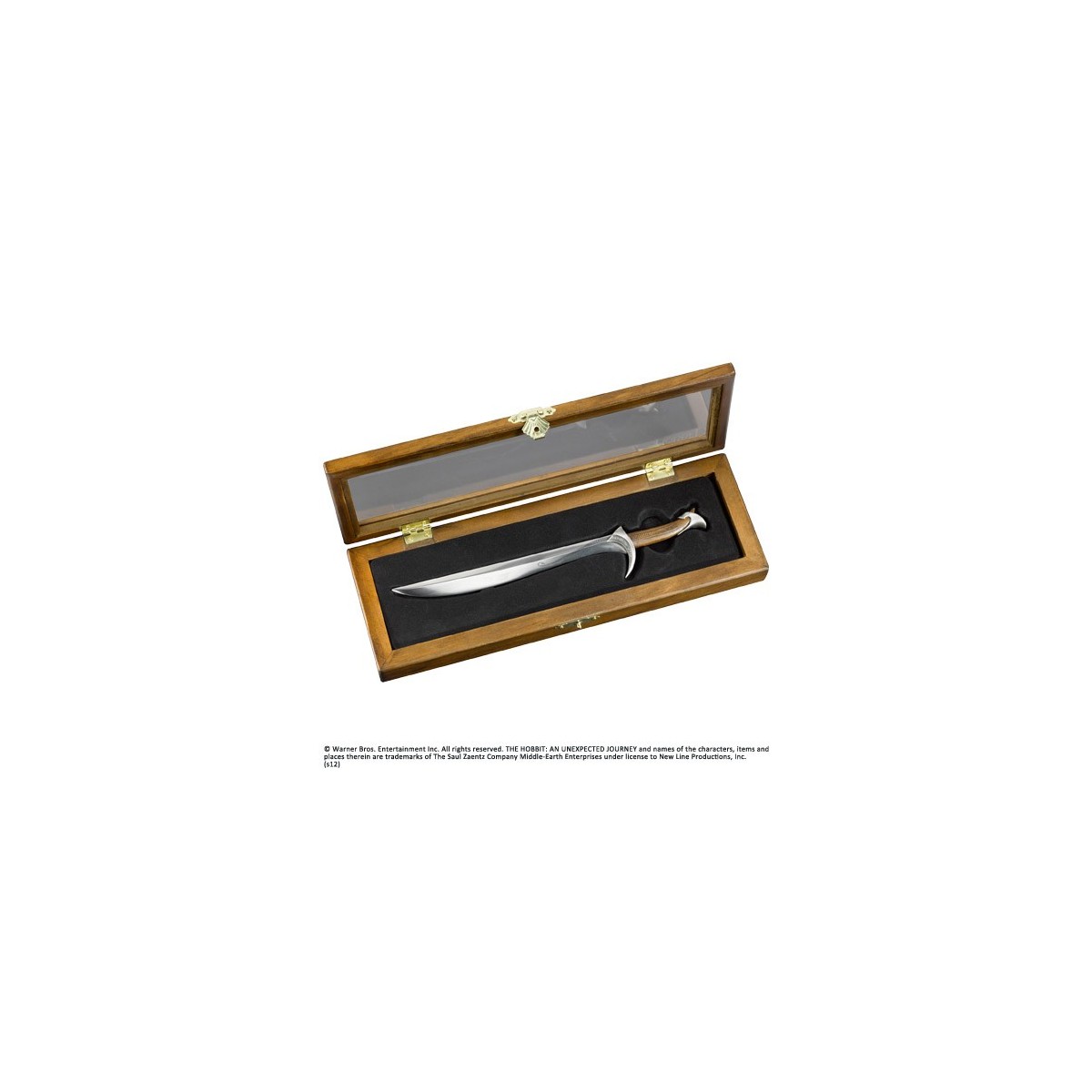 Le Hobbit coupe-papier épée de Thorin Écu-de-chêne Orcrist 23 cm
