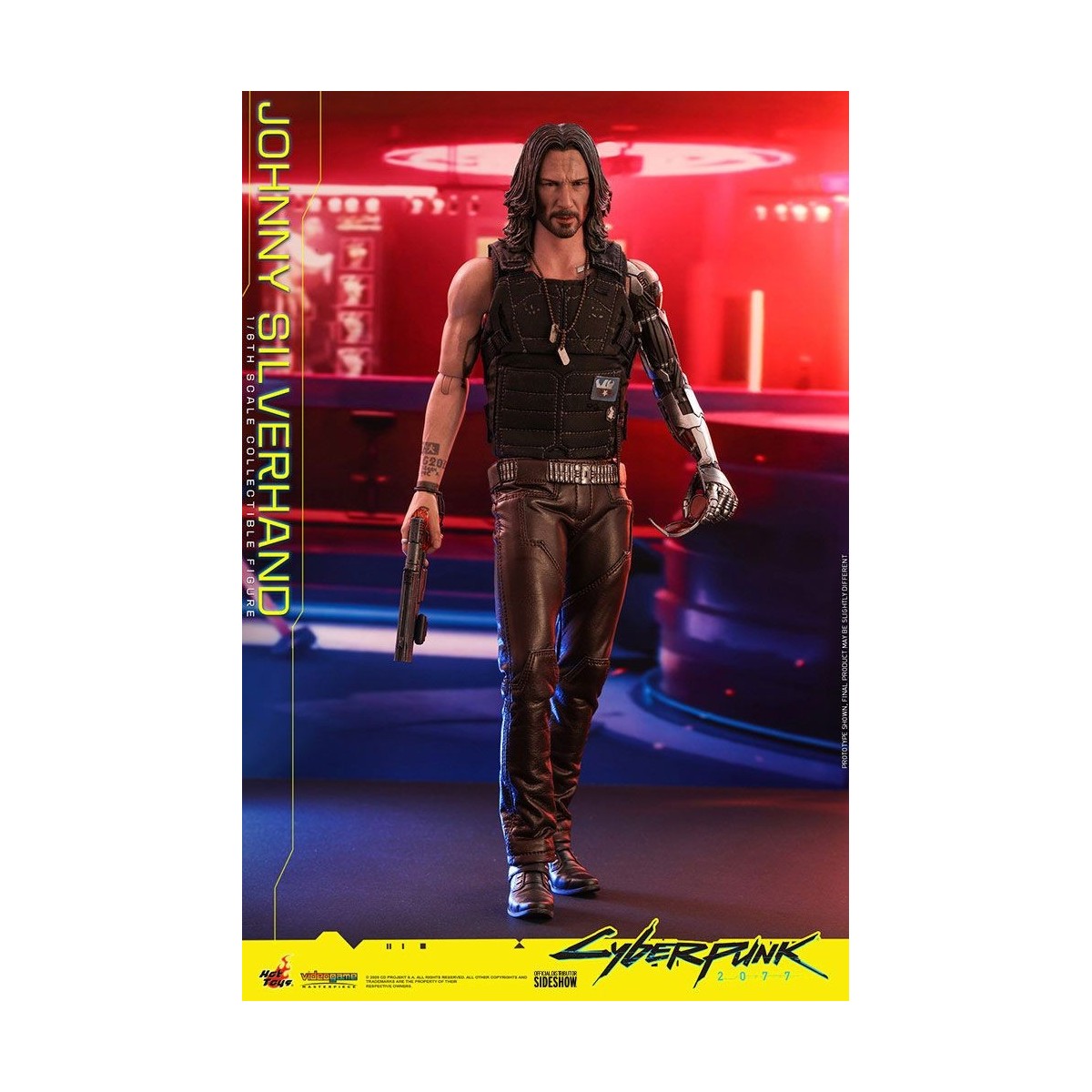 Hot Toys Cyberpunk 2077 - Johnny Silverhand - Video Game Masterpiece 1/6 action figure