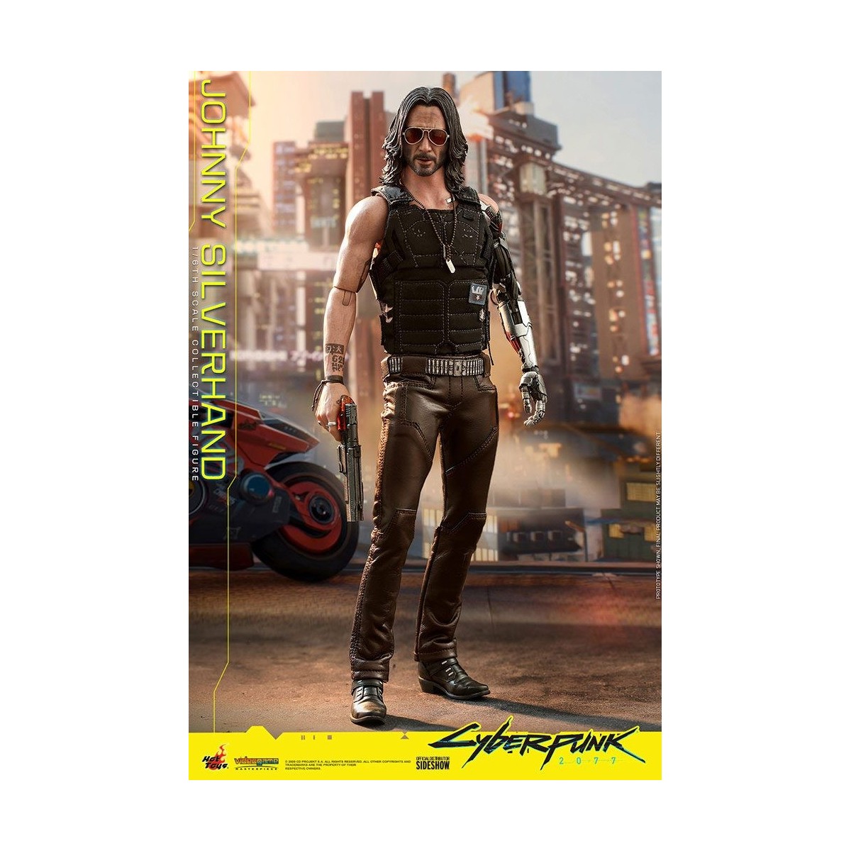 Hot Toys Cyberpunk 2077 - Johnny Silverhand - Video Game Masterpiece 1/6 action figure