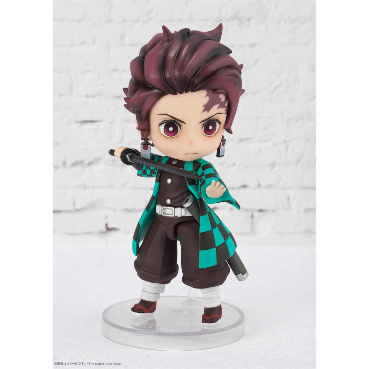 Bandai figurine Figuarts MINI - TANJIRO KAMADO - Demon Slayer KIMETSU NO YAIBA