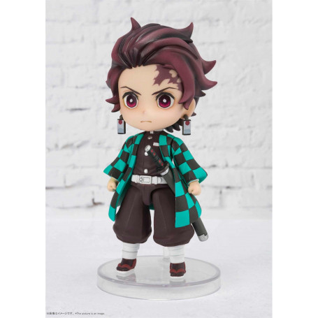 Bandai figurine Figuarts MINI - TANJIRO KAMADO - Demon Slayer KIMETSU NO YAIBA