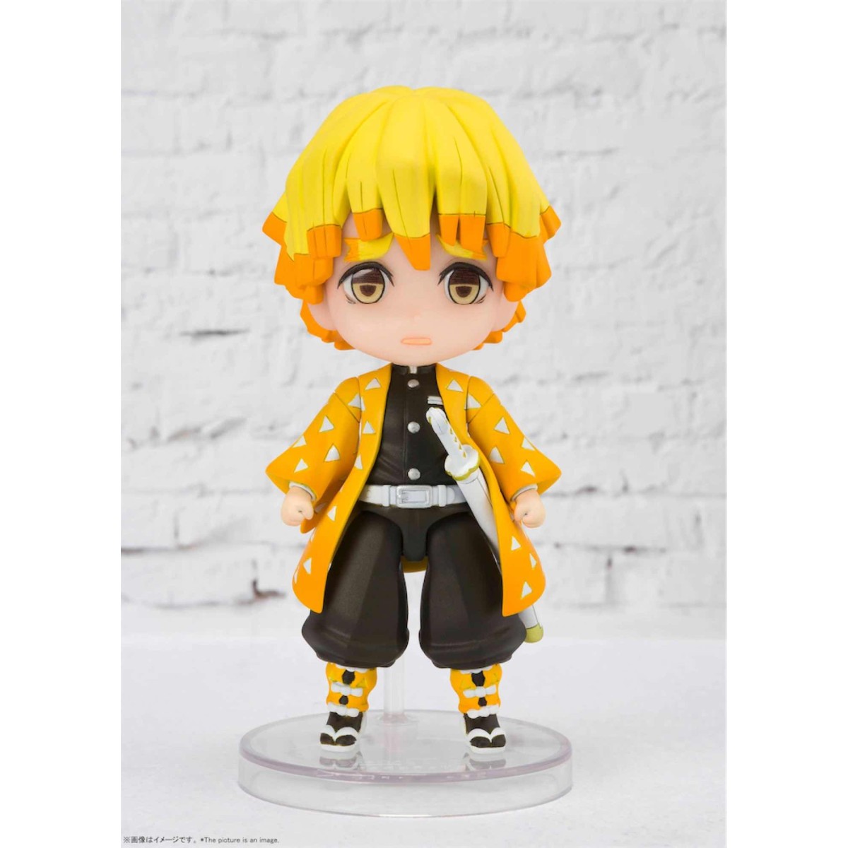 Bandai figurine Figuarts MINI - ZENITSU AGATSUMA - Demon Slayer KIMETSU NO YAIBA
