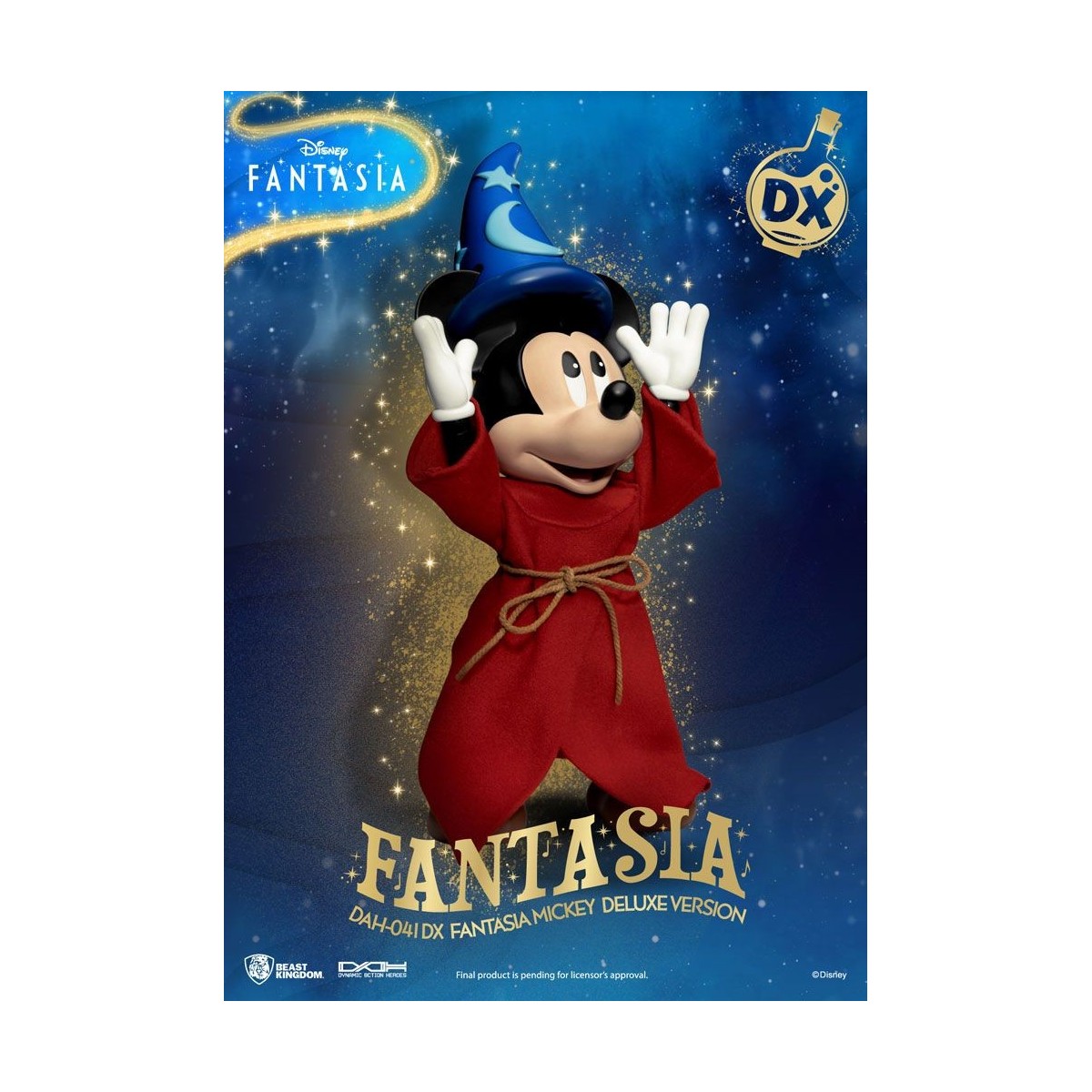 Beast Kingdom - Mickey Fantasia Deluxe Version - Dynamic Action Heroes 1/9 action figure