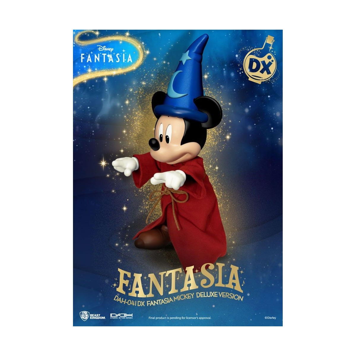 Beast Kingdom - Mickey Fantasia Deluxe Version - Dynamic Action Heroes 1/9 action figure