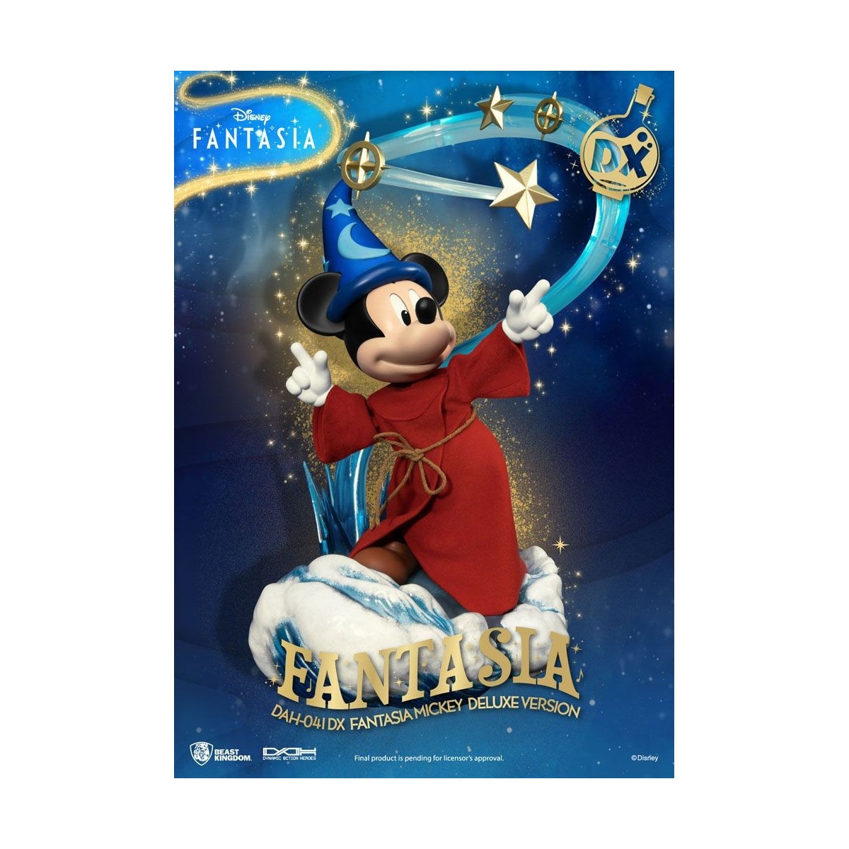 Beast Kingdom - Mickey Fantasia Deluxe Version - Dynamic Action Heroes 1/9 action figure