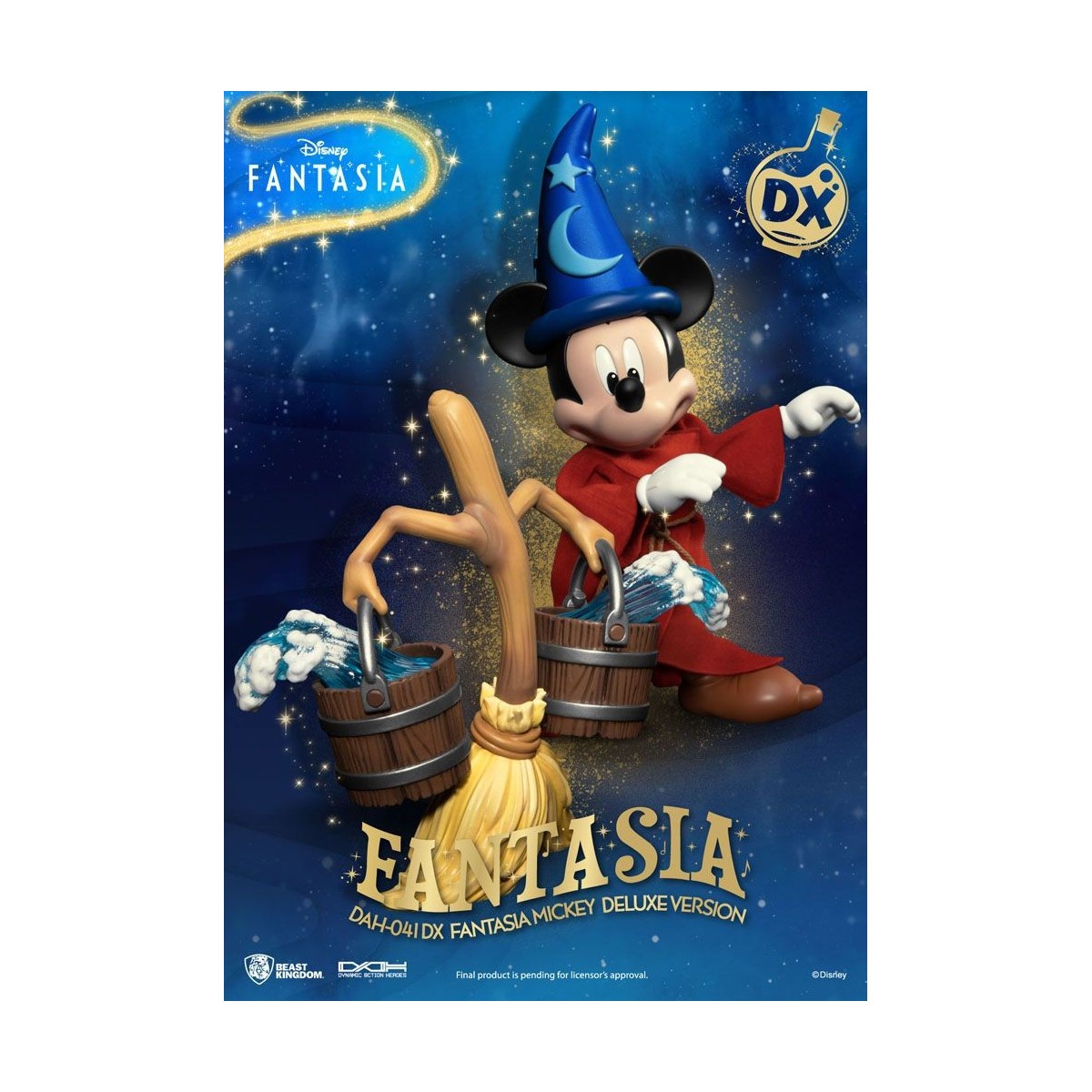 Beast Kingdom - Mickey Fantasia Deluxe Version - Dynamic Action Heroes 1/9 action figure