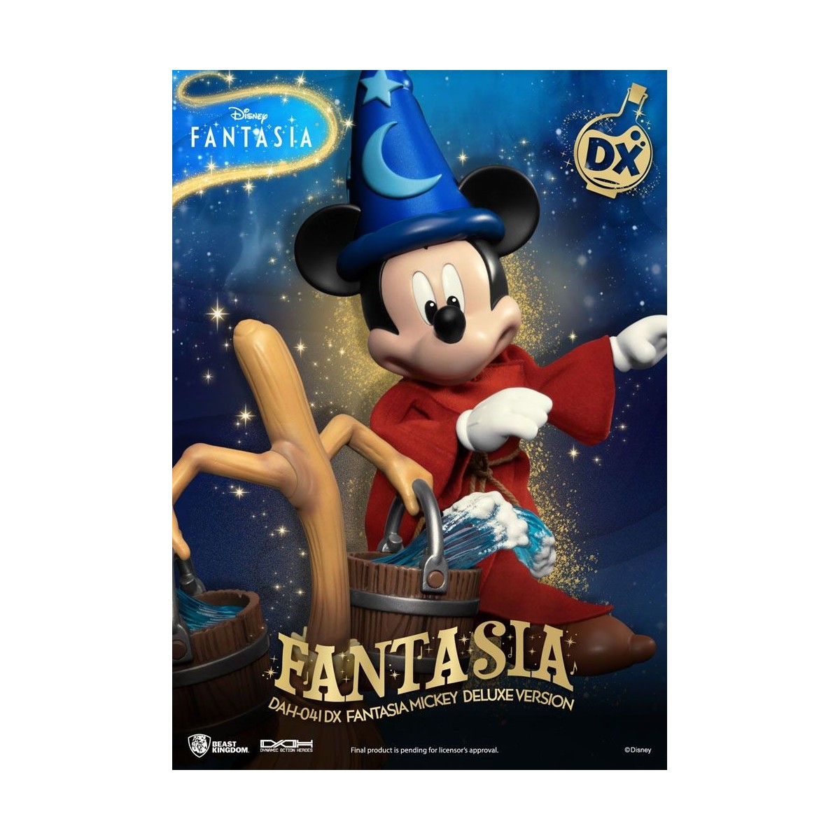 Beast Kingdom - Mickey Fantasia Deluxe Version - Dynamic Action Heroes 1/9 action figure