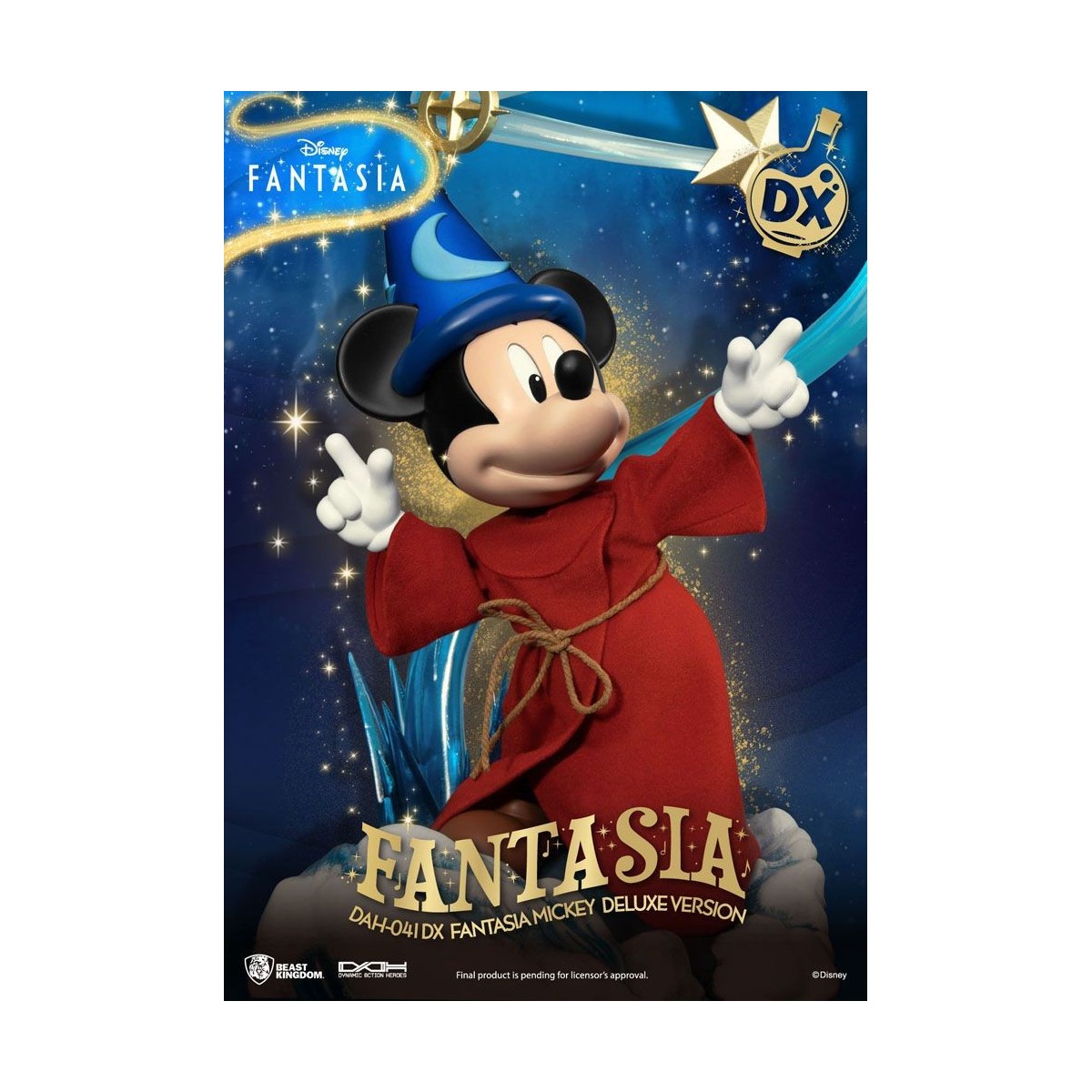 Beast Kingdom - Mickey Fantasia Deluxe Version - Dynamic Action Heroes 1/9 action figure