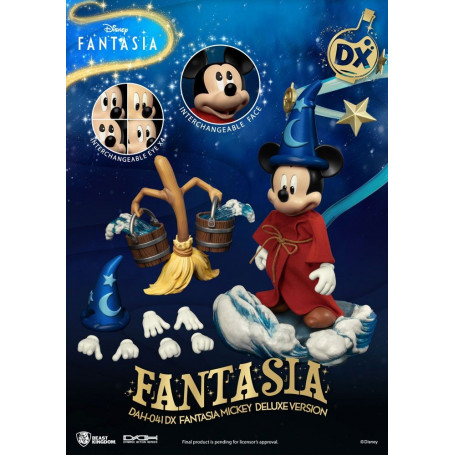 Beast Kingdom - Mickey Fantasia Deluxe Version - Dynamic Action Heroes 1/9 action figure