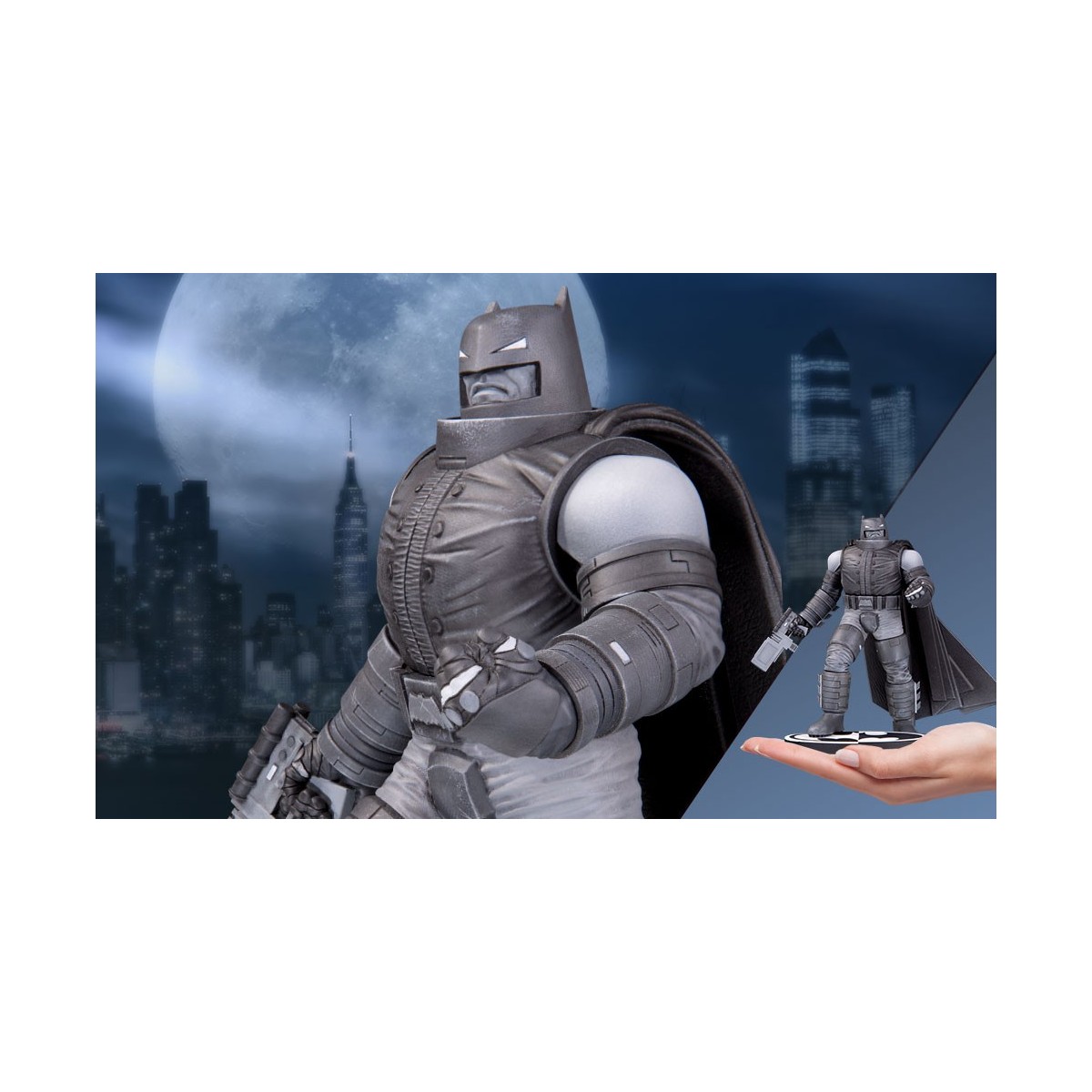 DC Direct Armored Batman Black & White statue by Frank Miller