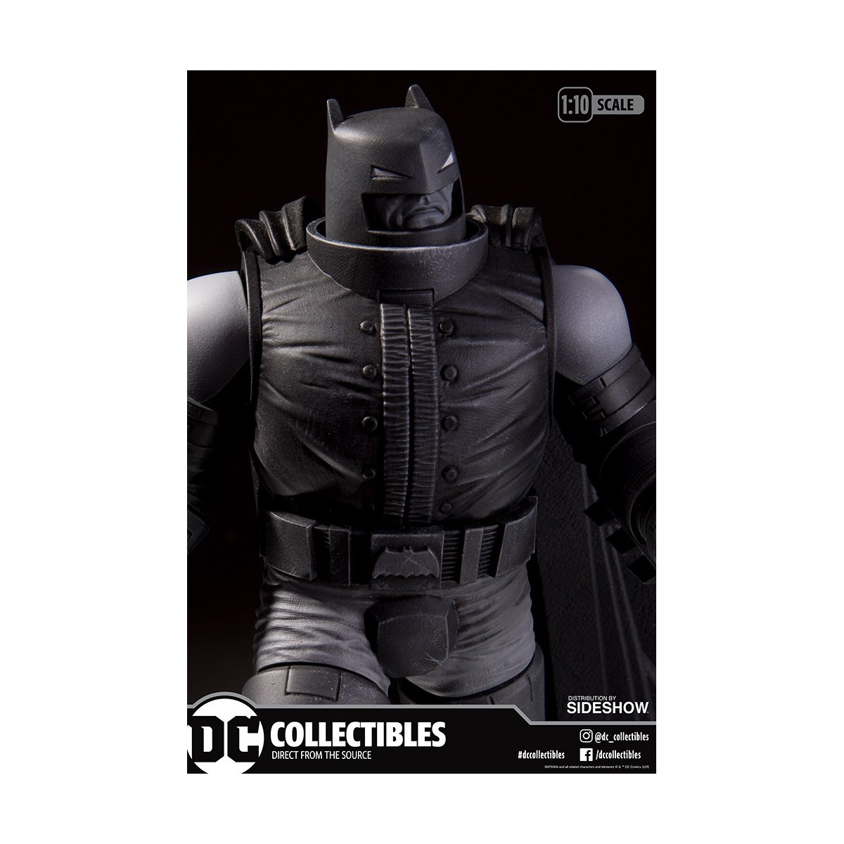 DC Direct Armored Batman Black & White statue by Frank Miller