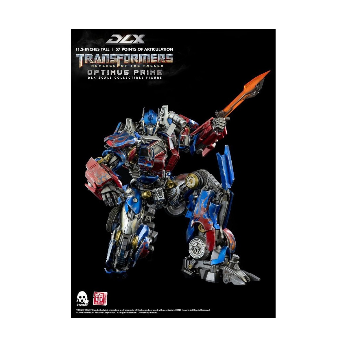 Three0 Transformers - DLX OPTIMUS PRIME - Transformers 2 : Revenge 