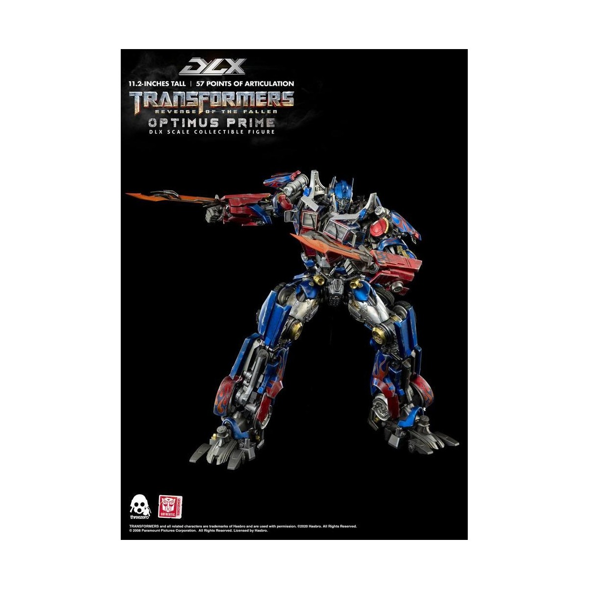 Three0 Transformers - DLX OPTIMUS PRIME - Transformers 2 : Revenge 
