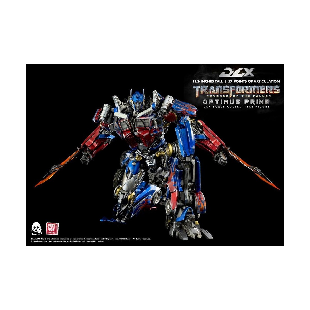 Three0 Transformers - DLX OPTIMUS PRIME - Transformers 2 : Revenge 