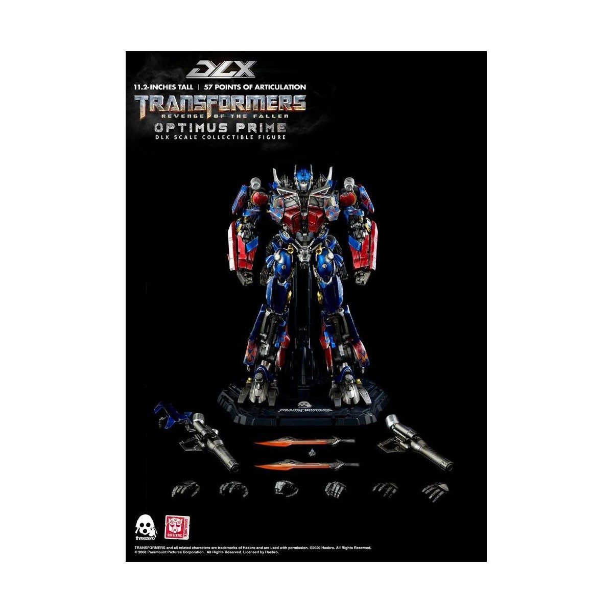 Three0 Transformers - DLX OPTIMUS PRIME - Transformers 2 : Revenge 