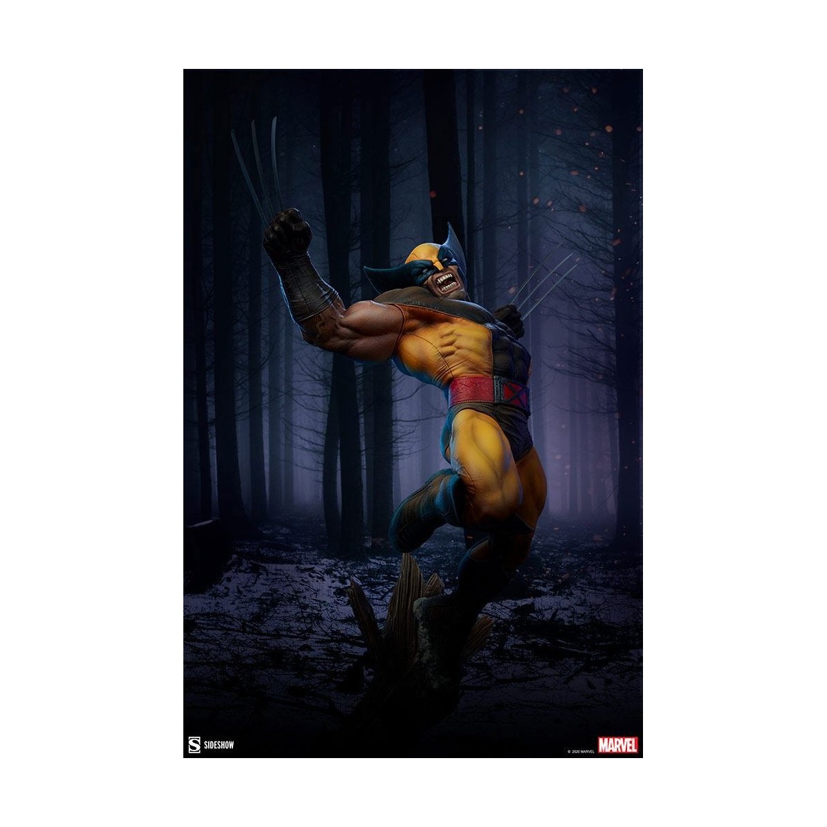 Sideshow Wolverine Brown Costume Premium Format