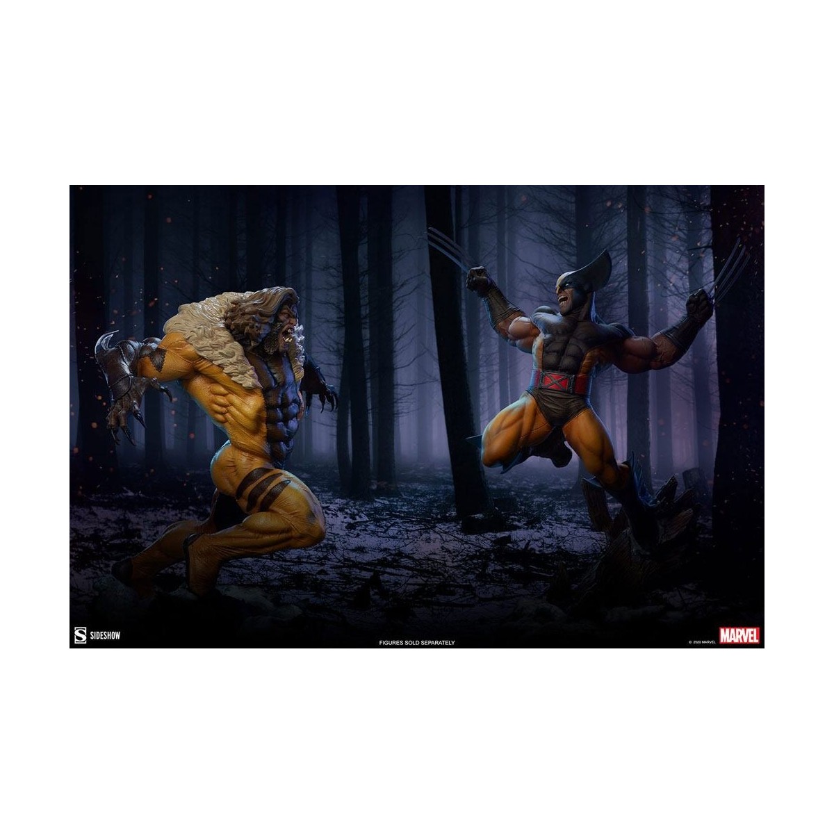 Sideshow Wolverine Brown Costume Premium Format
