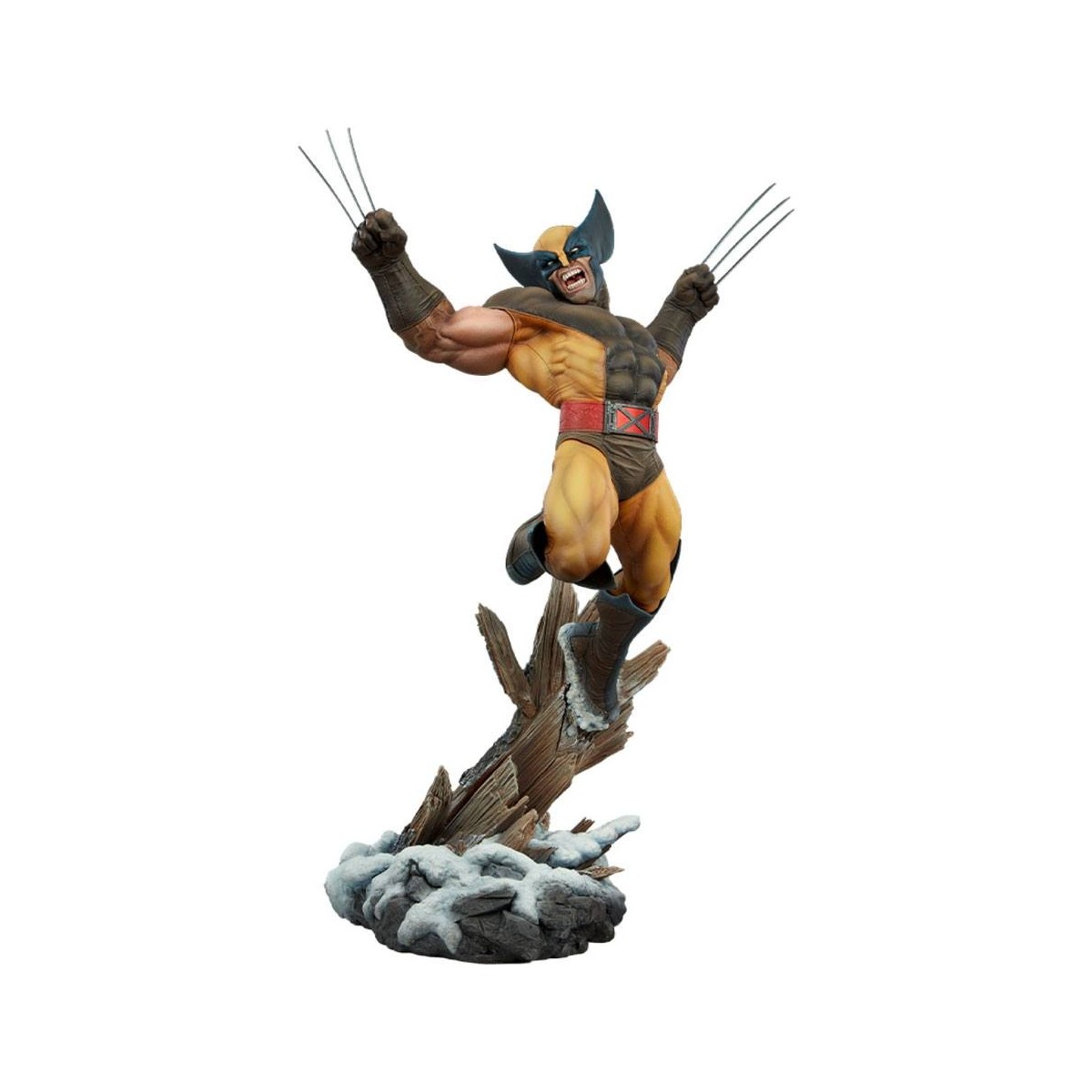 Sideshow Wolverine Brown Costume Premium Format
