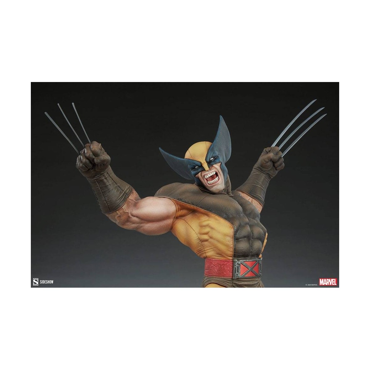 Sideshow Wolverine Brown Costume Premium Format