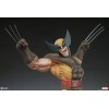 Sideshow Wolverine Brown Costume Premium Format