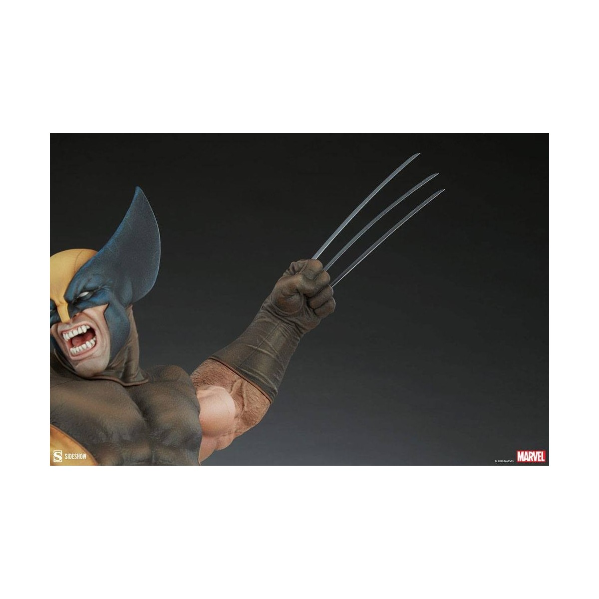 Sideshow Wolverine Brown Costume Premium Format