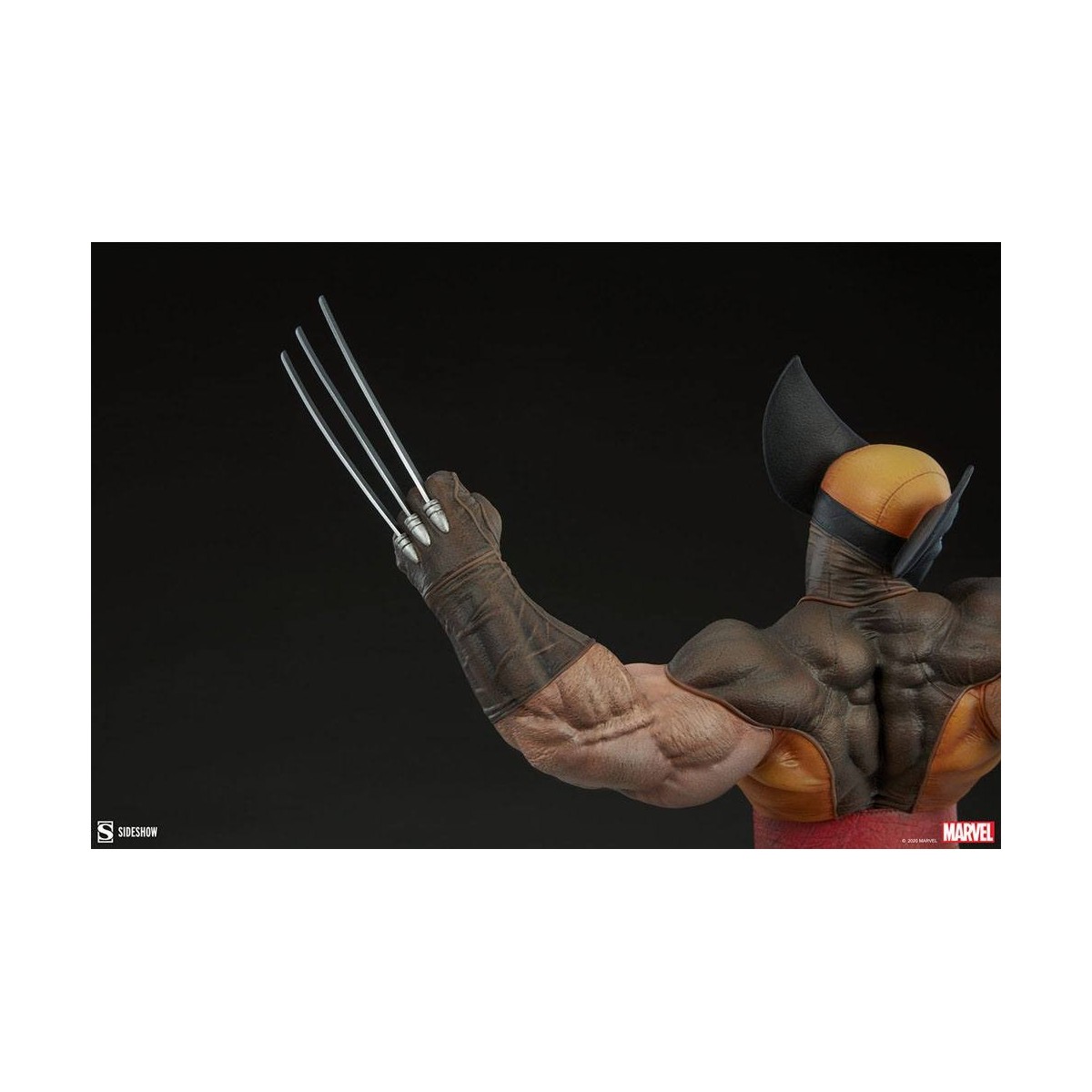 Sideshow Wolverine Brown Costume Premium Format