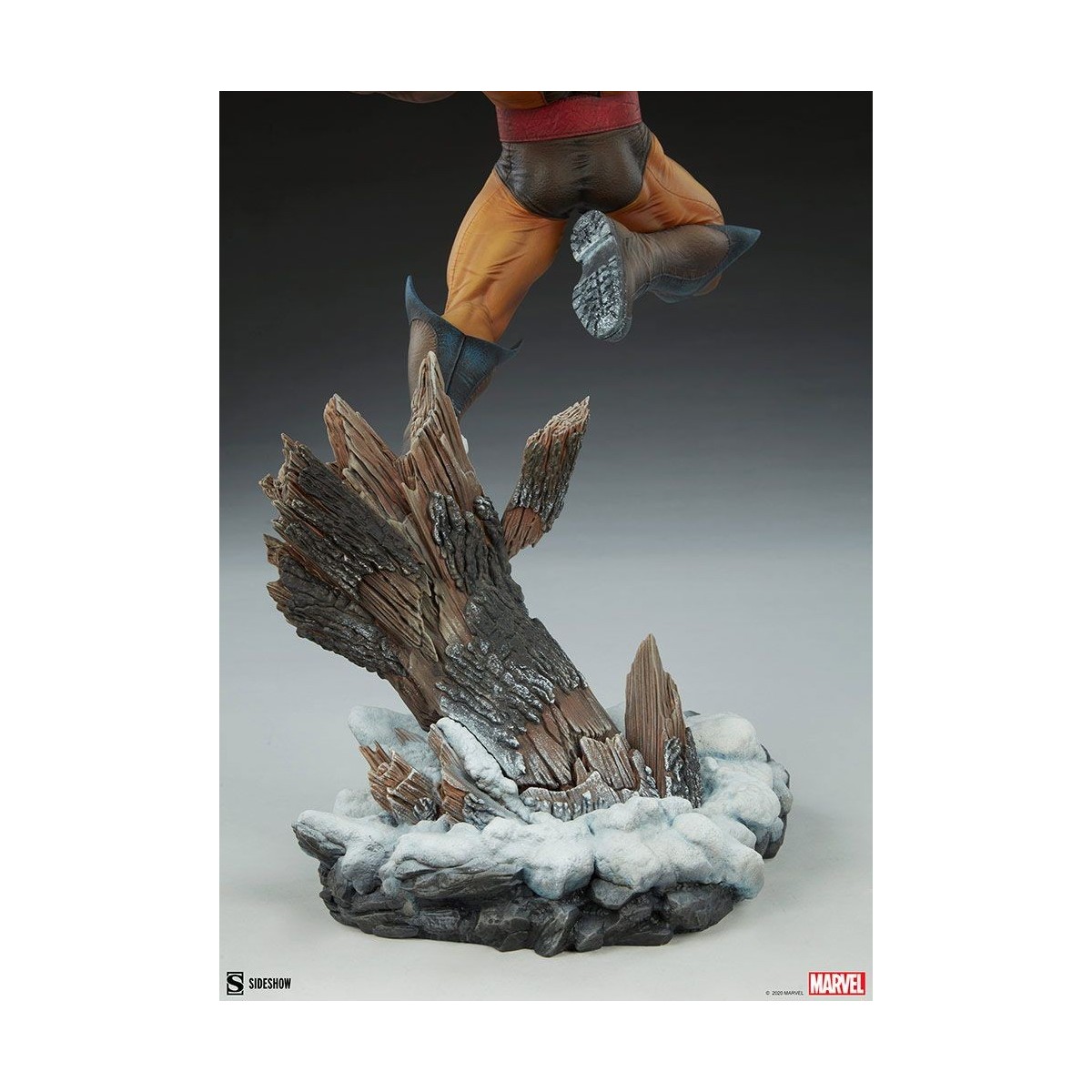 Sideshow Wolverine Brown Costume Premium Format