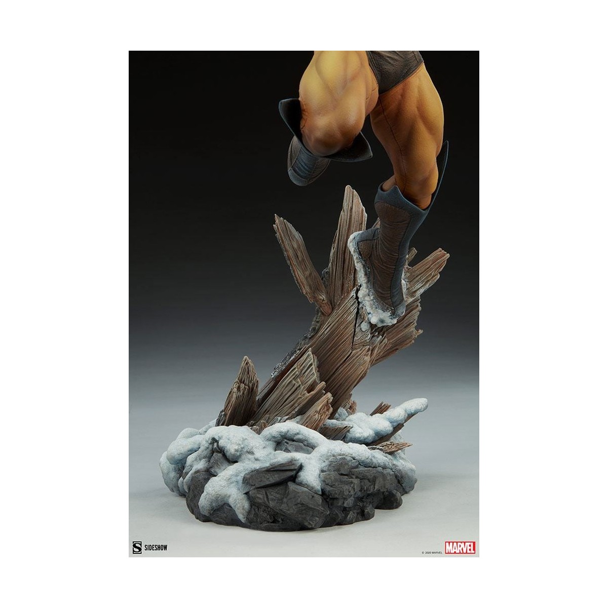Sideshow Wolverine Brown Costume Premium Format