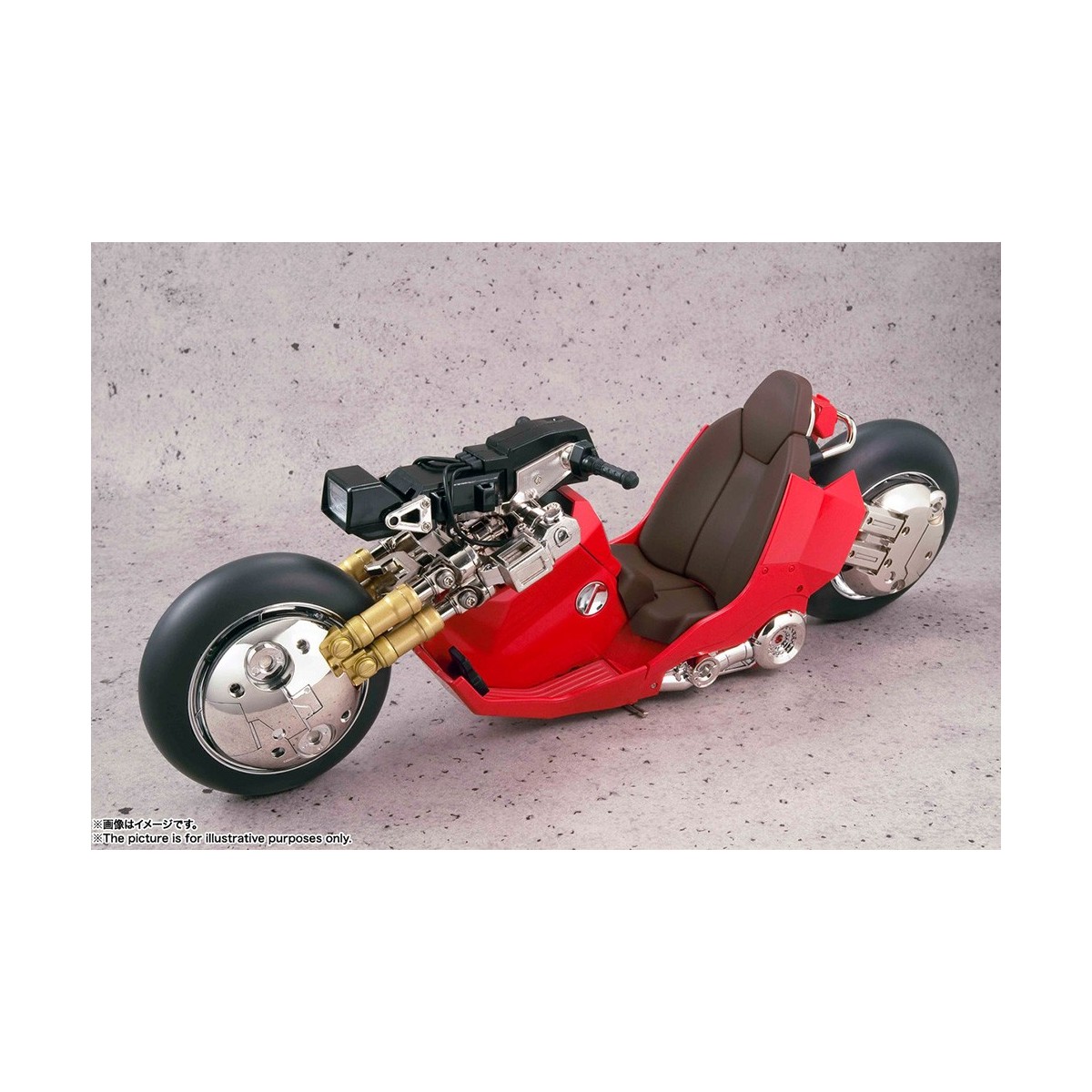 Bandai AKIRA - SOUL OF POPYNICA - KANEDA BIKE REVIVAL Ver. DIECAST