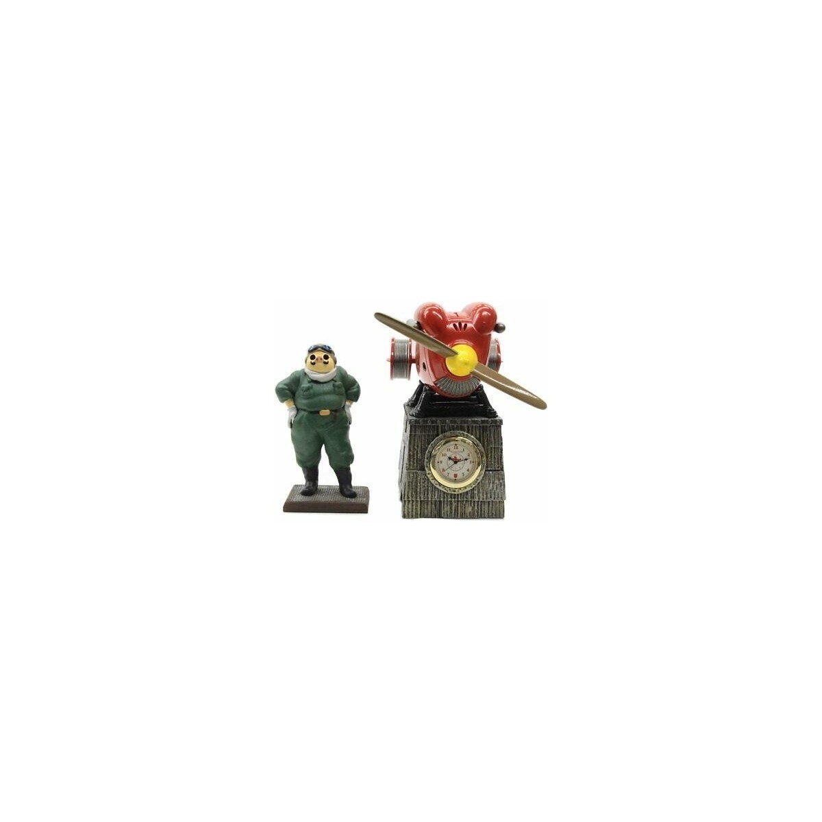 Porco Rosso - Seaplane Clock Savoia S.21 and Marco