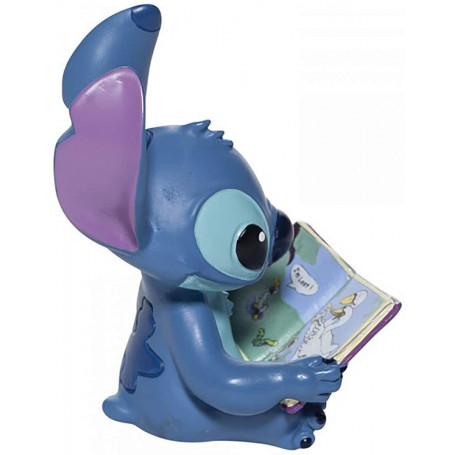 Disney Traditions Lilo and Stich - Stitch with a book - 6cm