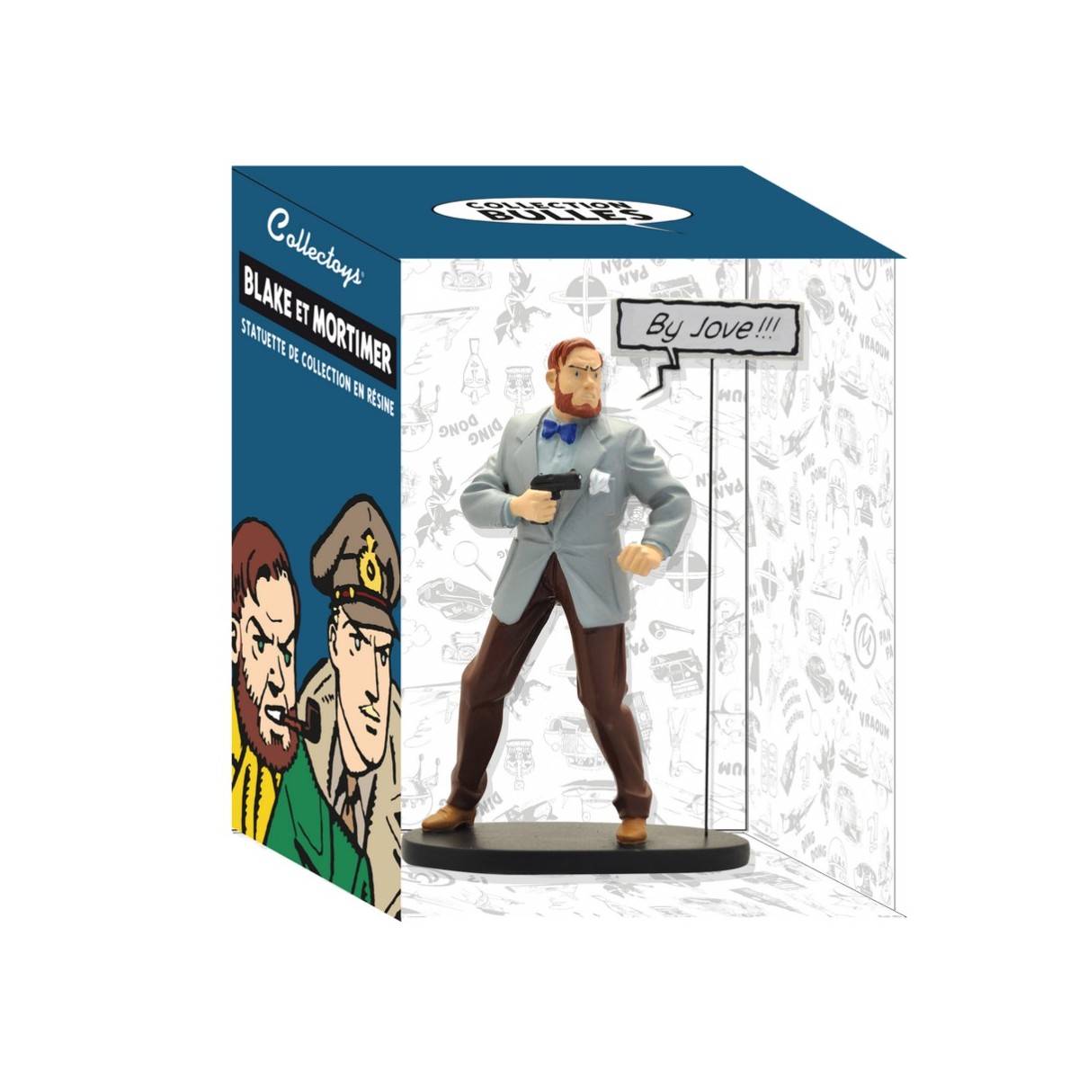 Collectoys - Blake & Mortimer statuette - Bubbles "By Jove!!!!"