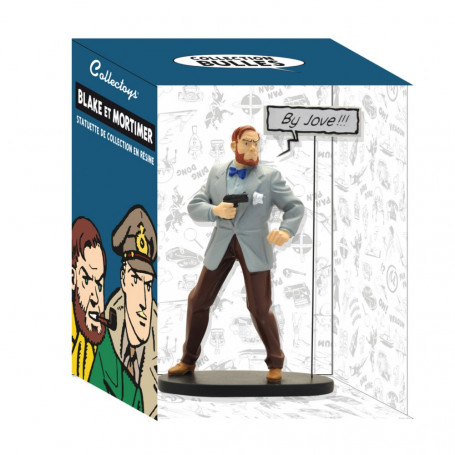 Collectoys - Blake & Mortimer statuette - Bubbles "By Jove!!!!"