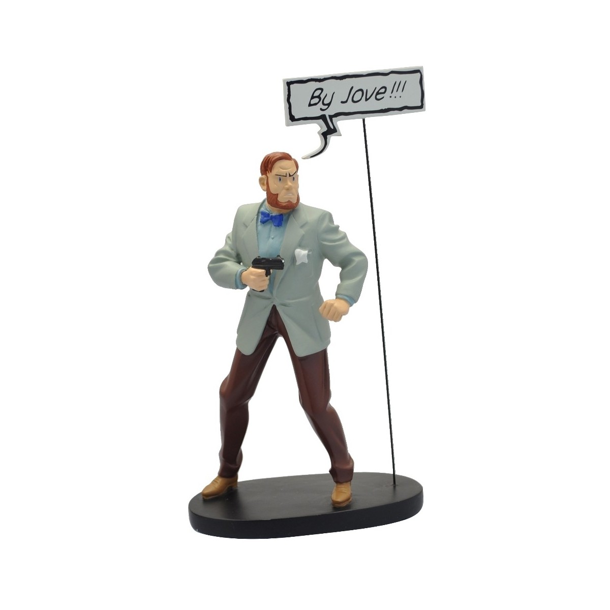 Collectoys - Blake & Mortimer statuette - Bubbles "By Jove!!!!"