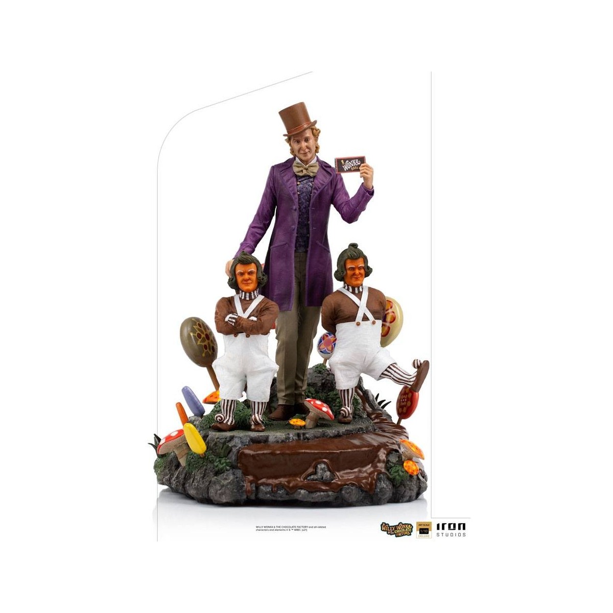 Iron Studios - Willy Wonka Charlie and the Chocolate Factory (1971) Deluxe Art Scale statuette 1/10