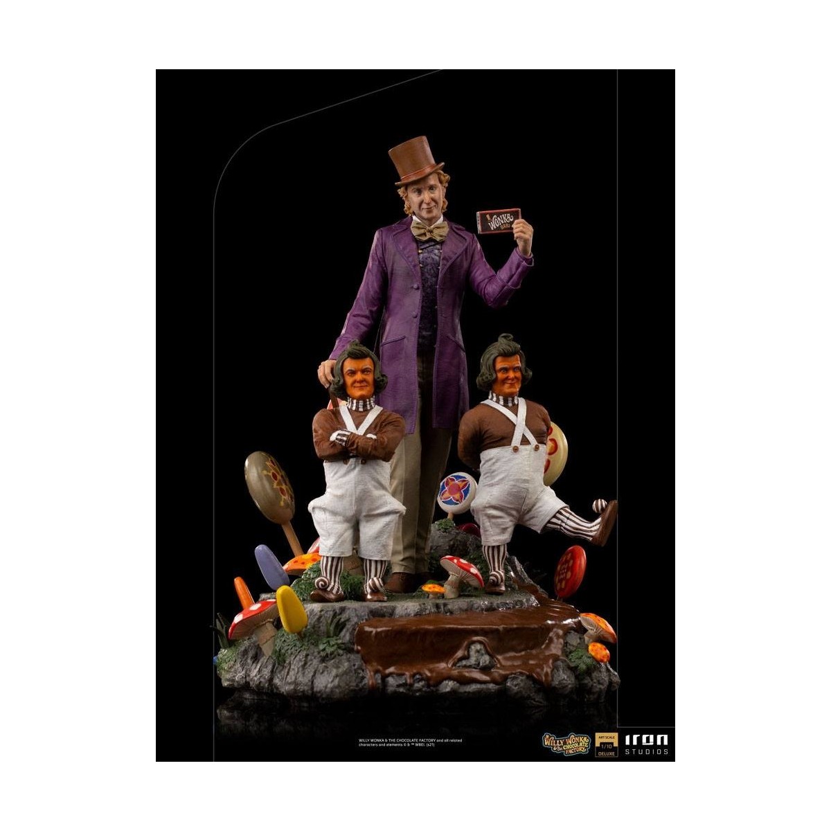 Iron Studios - Willy Wonka Charlie and the Chocolate Factory (1971) Deluxe Art Scale statuette 1/10