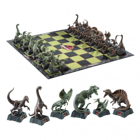 Noble Collection - Jurassic Park chess game Dinosaurs