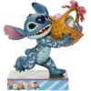 Disney Traditions Lilo and Stich - Stitch Running with Easter Basket