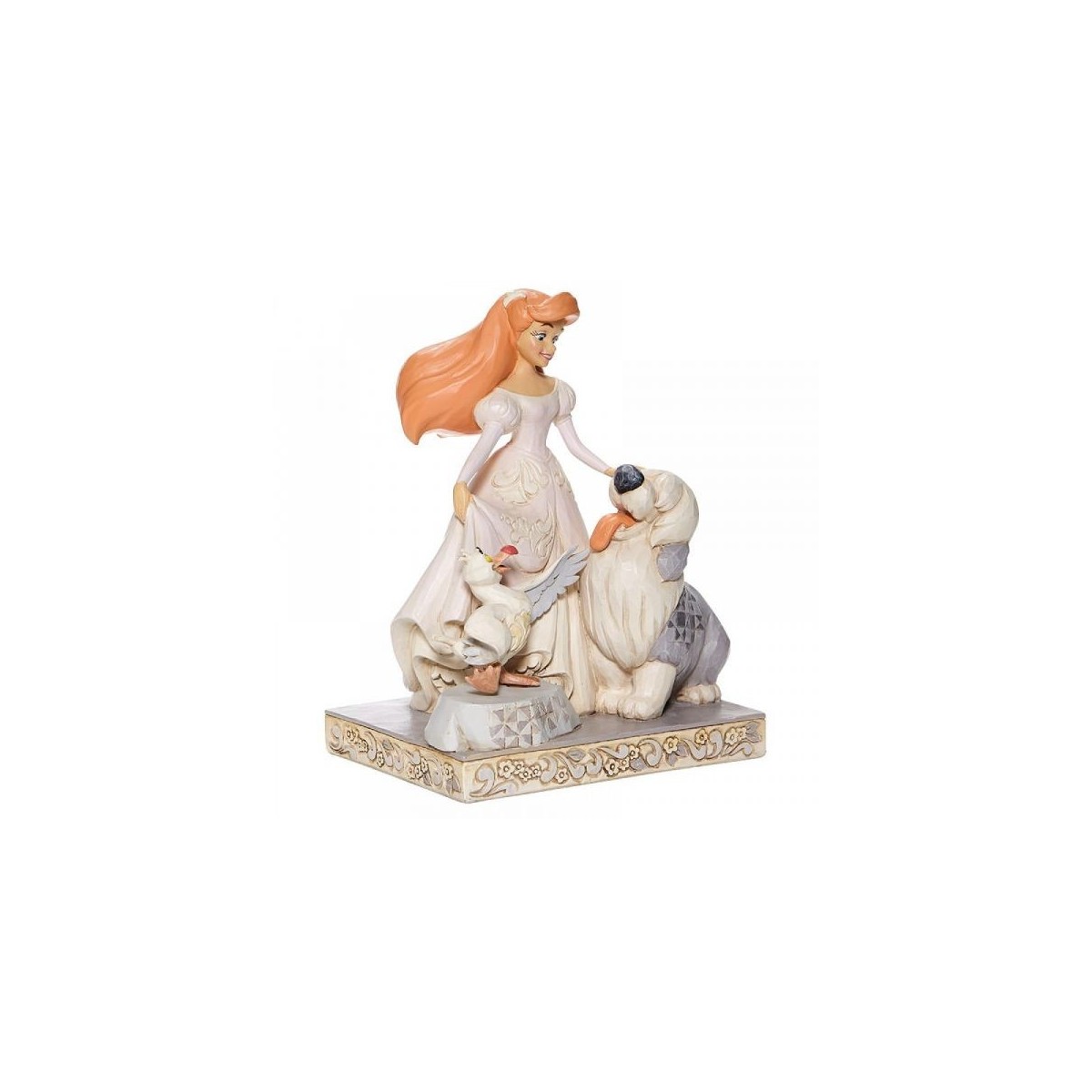 Enesco Disney Traditions - Ariel Spirited Siren - WHITE WOODLAND