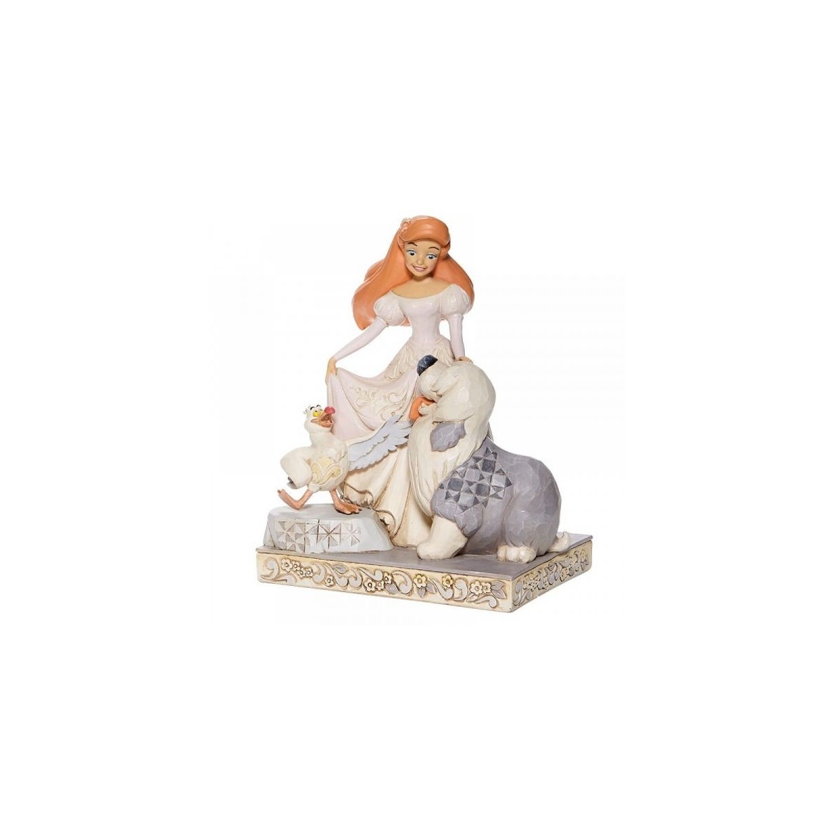 Enesco Disney Traditions - Ariel Spirited Siren - WHITE WOODLAND