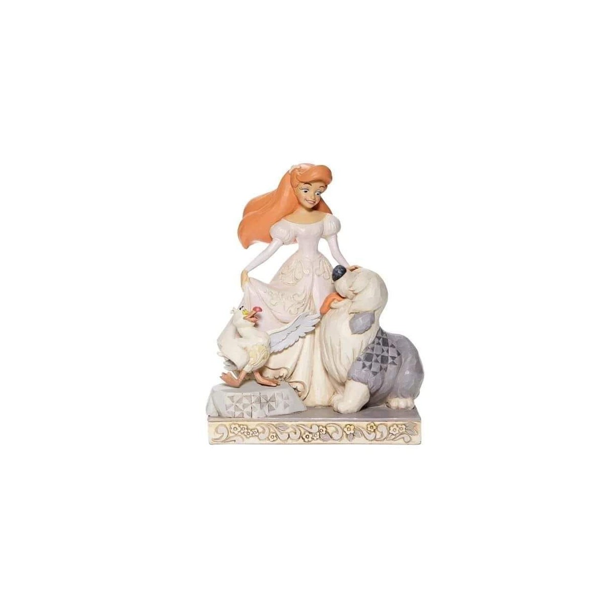 Enesco Disney Traditions - Ariel Spirited Siren - WHITE WOODLAND