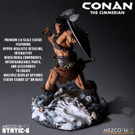 Mezco - Static 6 - Conan the Cimmerian 1/6 statue