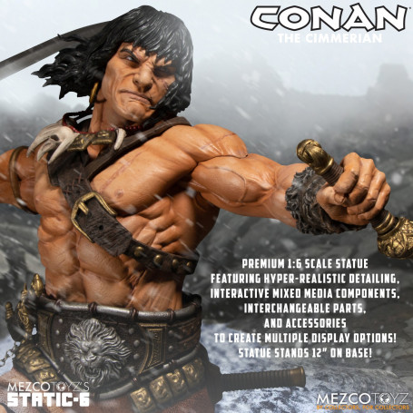 Mezco - Static 6 - Conan the Cimmerian 1/6 statue